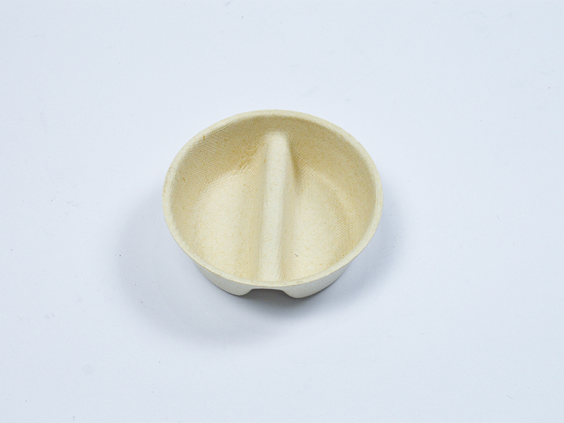 原木漿彩色濕壓環(huán)保紙托